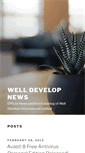 Mobile Screenshot of news.welldevelop.com